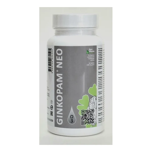 Ginkopam neo tablets x 60 Bon Farm