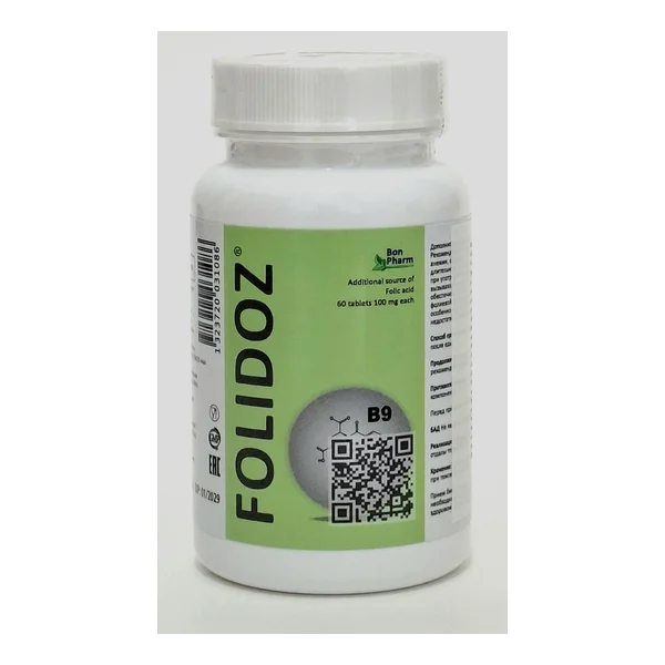 Folidoz tablets 400mcg x 60 Bon Farm