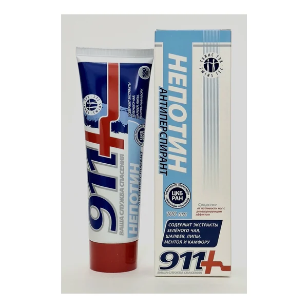911 Nepotin sr. against potlivosti feet 100ml Tvins Tek Russia