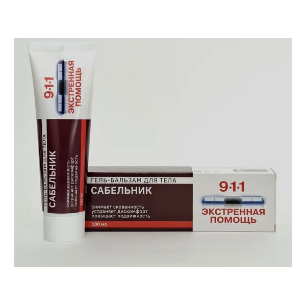 911 Sabelnik gel-balm for body 100ml Mirrolla