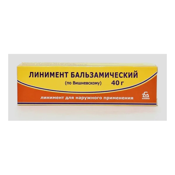 Vishnevskogo liniment 40.0 Borisovskiy KhFZ Belarus