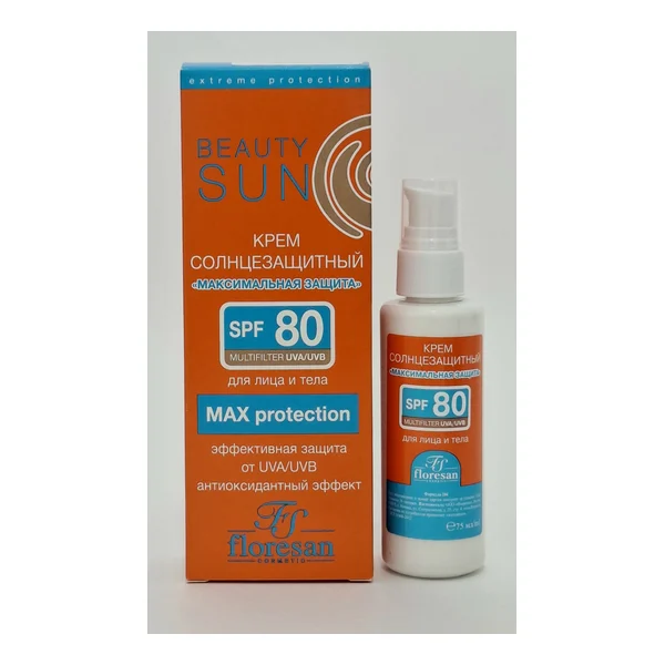 Солнцезащитный крем "Beauty SUN" SPF 80, 75մլ Флоресан Россия