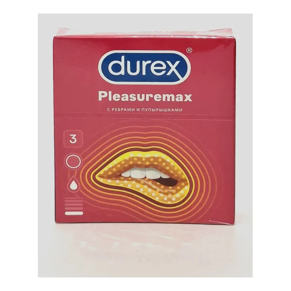 Սխալ-Дюрекс Durex N3 Pleasuremax-с точками и ребрами Китай