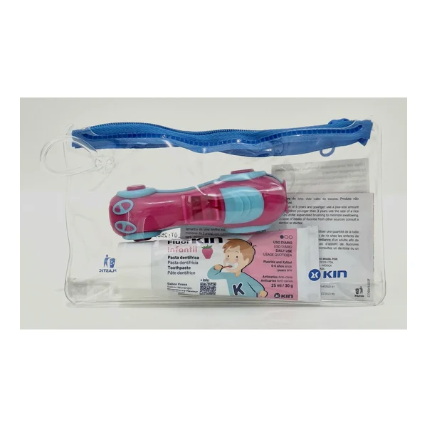 Kin Trevel children's dorozhnyy set 0+ tooth brush+toothpaste 25ml Mashina 14060 Kin, Spain
