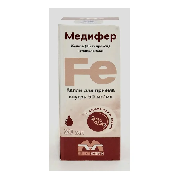 Medifer for-li for intake oral 50mg/ml 30ml Medikal Orizon, Armeniya
