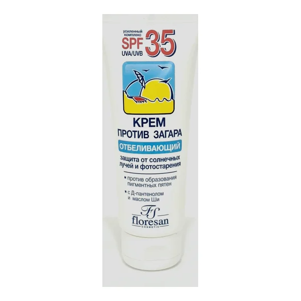 Солнцезащитный крем от загара Флоресан SPF 35 отбел. 60мл Флоресан Россия