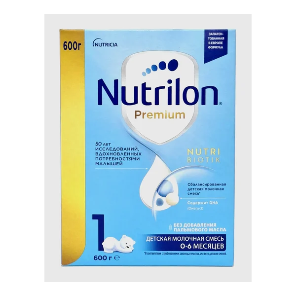 Nutrilon premium 1 from birth to 6-ti months 600g Nutritsiya Gollandiya
