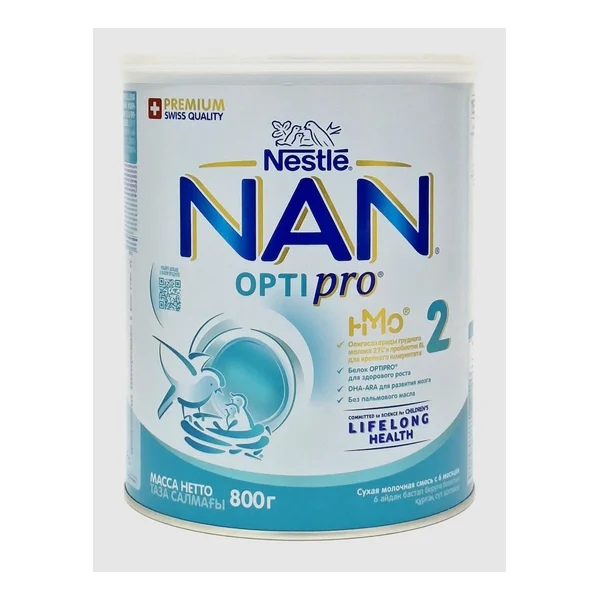 NAN 2 milk formula from 6 months 800g Nestle Russia
