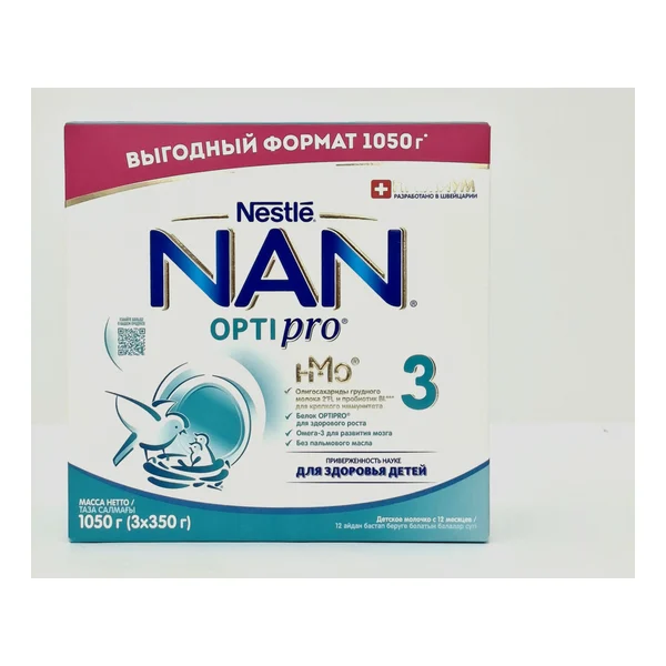 NAN 3 milk formula from 12 months 1050g Nestle
