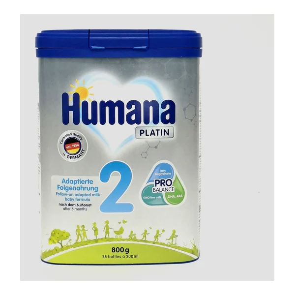 Humana 2 Platin milk formula from 6 months 800g 70839 Khumana