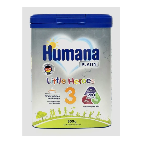 Humana 3 Platin milk formula from 12 months 800g 70841 Khumana