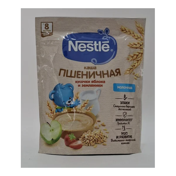 m/for wheat with kus. apple and zemlyaniki from 8 months 200g Nestle