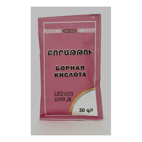 Բորաթթու փոշի 30գ Էսկո Ֆարմ
