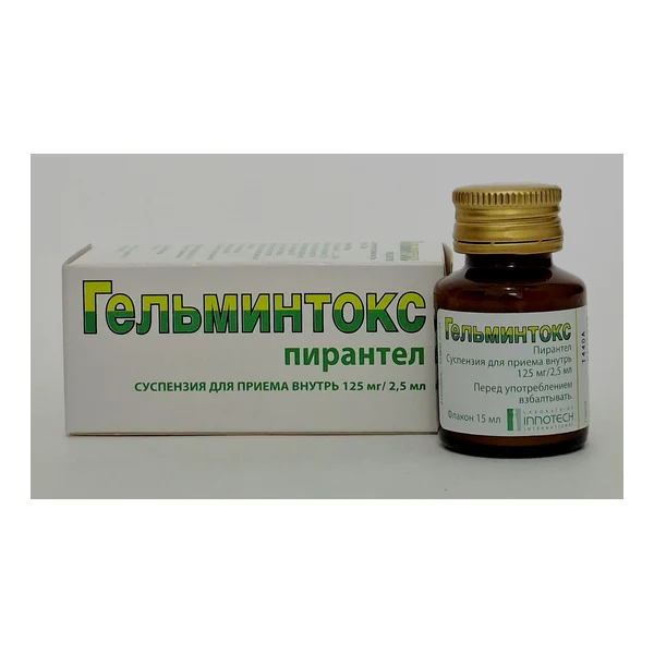 Gelmintoks suspension 125mg/2.5ml 15ml Innotek France
