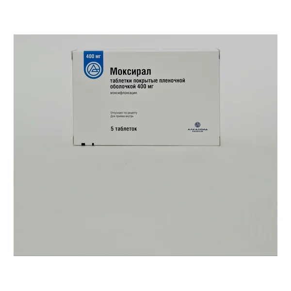 Moxiral 400mg tablets x 5 Alkaloid