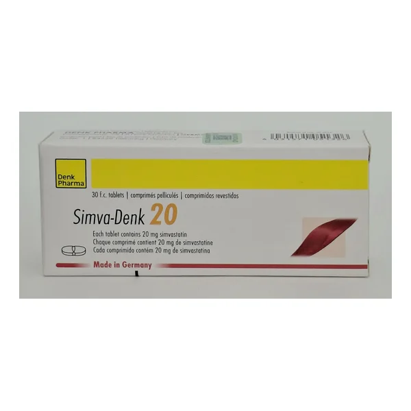 Simva-Denk 20mg tablets x 30 Denk Pharma