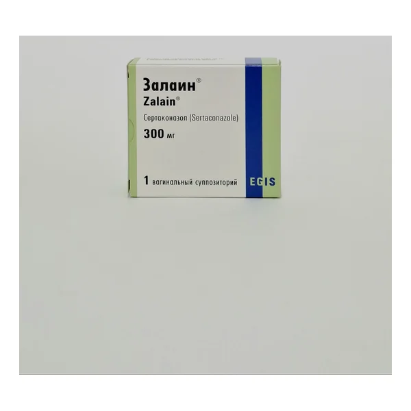 Zalain 300mg vaginal suppositories x 1 Egis. Vengriya