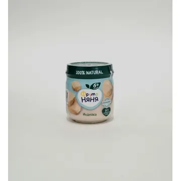 Fruto Nyanya puree meat Indeyka 6+ months 80g Progress Russia