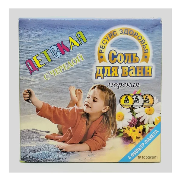 Salt sea for vanny children's with Cheredoy 1kg Russia